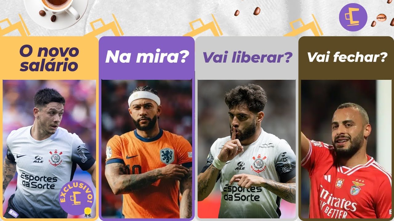 NOVO SALÁRIO de Garro no Corinthians l Depay CONSULTADO l Yuri de saída? l Nova OFERTA por A. Cabral