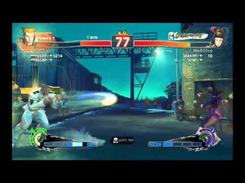SSF4 AE Juri Vs Guile#1