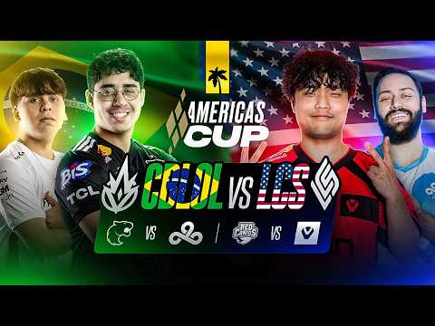 O CBLOL É MELHOR QUE A LCS? - FUR x C9 e RED x SEN - Americas Cup