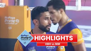 Hyderabad Black Hawks vs Mumbai Meteors | Highlights | PVL | 26th February 2023