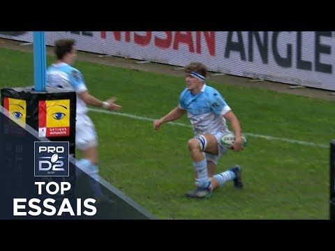 TOP Essais de la J09– PRO D2 – Saison 2018-2019