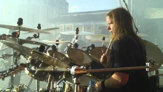 Pearl Artist Fredrik Andersson/Amon Amarth Drum Cam Tuska 2011 - Slaves Of Fear