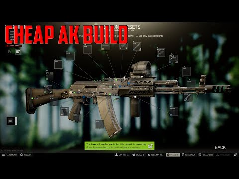 CHEAP AK-74M BUILD FOR BEGINNERS AND INTERMEDIATE PLAYERS-Escape From Tarkov