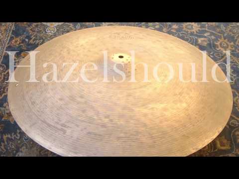 Zildjian Prototype K Constantinople 22" Paperthin Sizzle Ride 2188 gs