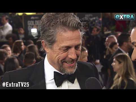 ヒュー・グラント、新婚旅行で泣いている妻アナ・エバースタインについてジョークを飛ばす (Hugh Grant Jokes About Wife Anna Eberstein Crying on Their Honeymoon)