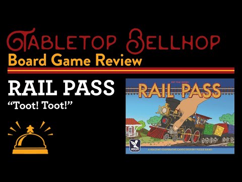 Rail Pass Review, a co-op pick up and deliver train game where you actually pick up and pass trains