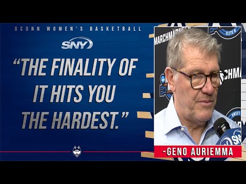 Geno Auriemma after UConn's loss to Ohio State: 'The finality of it hits you the hardest'