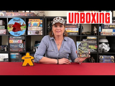 Crypt of Chaos Board Game Unboxing