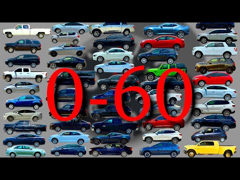50 Cars 0-60 mph