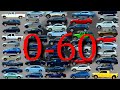 50 Cars 0 60 Mph