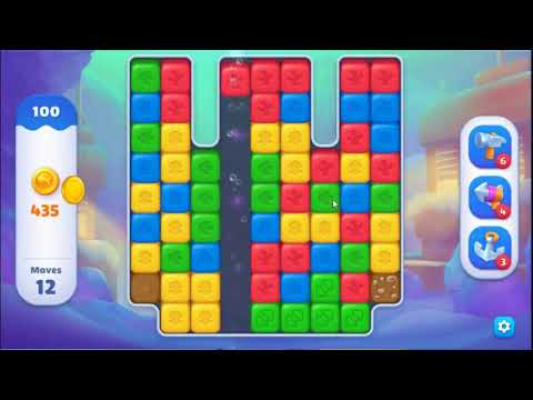 Fishdom Blast Level 100 - NO BOOSTERS GAMEPLAY 🐠 | SKILLGAMING ✔️