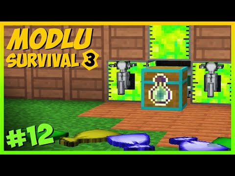 SINIRSIZ XP ve MOB FARMI ❎❎ - Modlu Survival S3 _ #12
