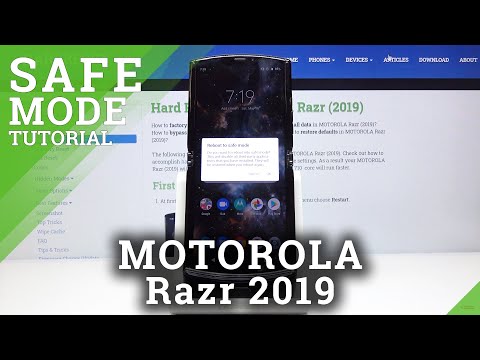 SAFE MODE MOTOROLA Razr (2019) – Third-Party Apps