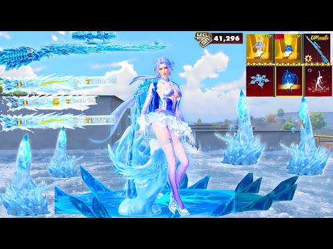 Wow!!😍 NEW MAX GLACIER ULTIMATE and Level 8 ( KAR98 ) is REALLY OP 🥶 PUBG Mobile I BGMI