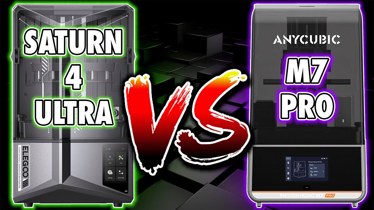 Elegoo Saturn 4 Vs Anycubic M7 Pro - Isn't it ALREADY OBVIOUS?