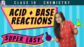 Acid Base reactions | Class 10 Chemistry #3