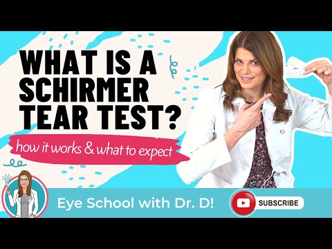 Dry Eye Diagnosis | What is a Schirmer Tear Test?