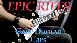 EPIC RIFFS #4 - Gary Numan "Cars" - Alternative Rock Guitar Lesson (w/Tabs)