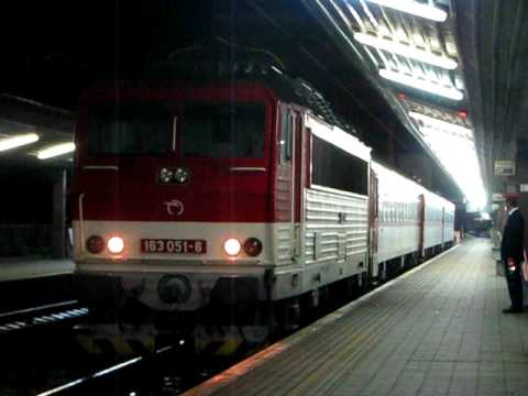 ZSSK 163 051 - 6 [Zr 1907 Slanec] departing from Košice