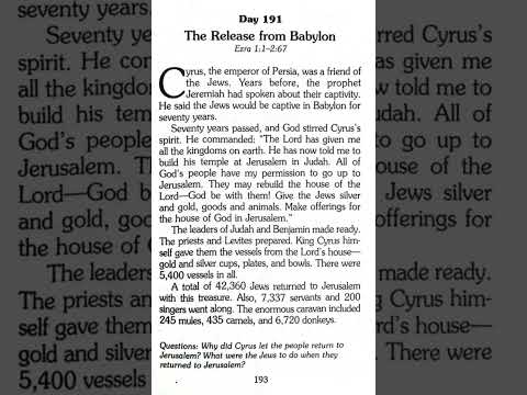 One A Day English Bible Story Day 191 #EnglishBible #EnglishConversation #EnglishBibleStudy #engl...