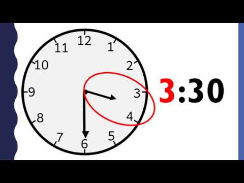 Telling Time to the Half Hour