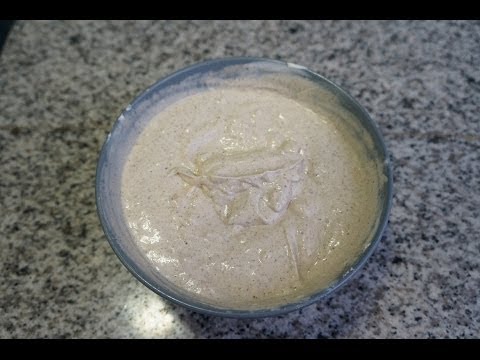 Salsa de yogur casera