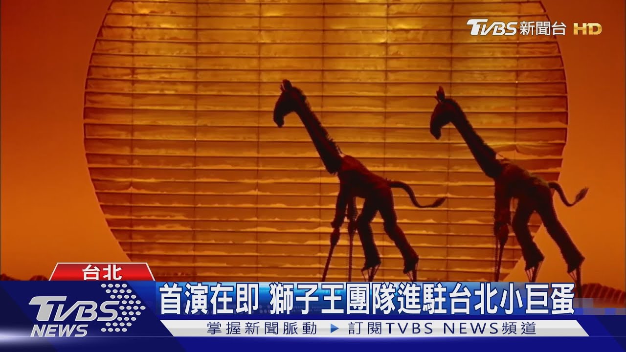 首演在即 獅子王團隊進駐台北小巨蛋