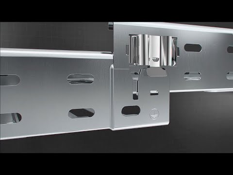 Montage Magic-Kabelrinnen-System - OBO Bettermann