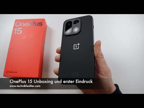 OnePlus 15 Unboxing and First Impressions