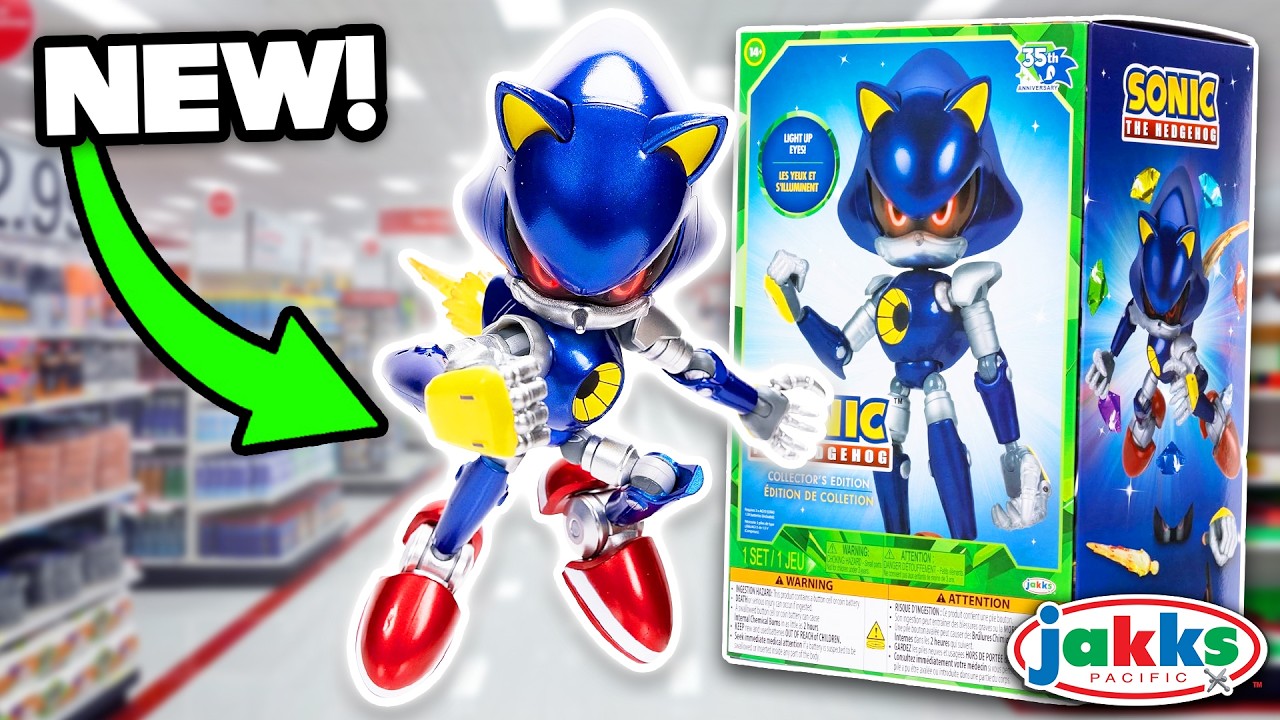 NEW JAKKS METAL SONIC COLLECTOR'S EDITION FIGURE REVEALED!