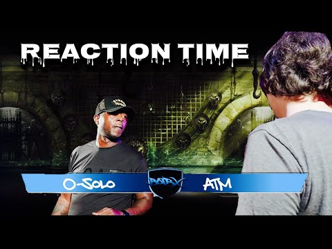 o-solo vs atm  rap battle reaction            #osolo