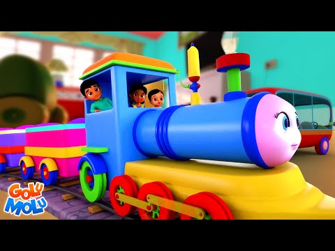 Gaadi Aayi Gaadi Aayi Song, गाड़ी आयी गाड़ी आयी, Hindi Nursery Rhymes and Poems for Kids