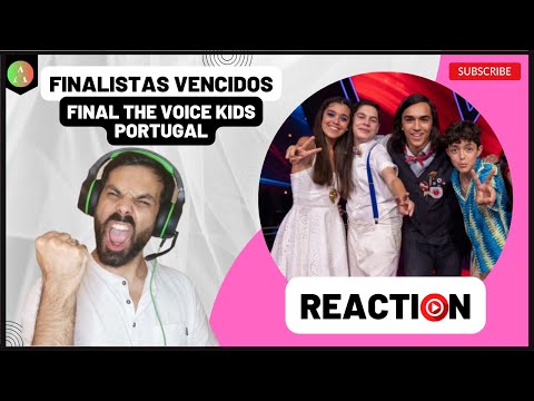 THE VOICE KIDS PORTUGAL 2023 - "GRANDE FINAL - REACT | Finalistas Vencidos🎙️