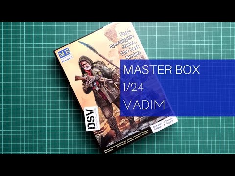 Vadim 1/24 MasterBox 24076 4 Pоst-apocalyptic series Kit No The Last Bridge 