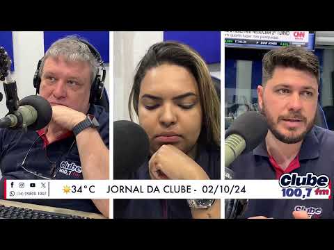 Jornal da Clube - 02/10/24 - Edição do Almoço
