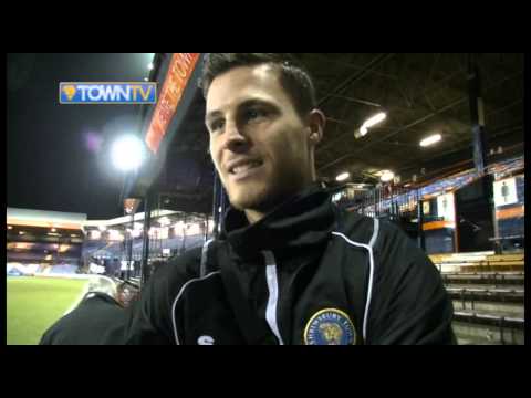 Jayson Leutwiler post Luton Town away 14/15 - Town TV
