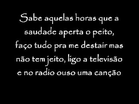 Sabe Áquelas Horas - Grupo Ta na Mente