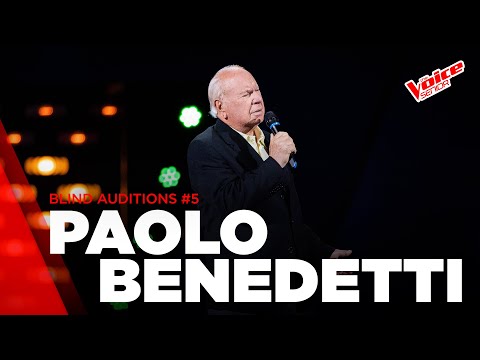 Paolo Benedetti - “Meraviglioso” | Blind Auditions #5 |The Voice Senior Italy | Stagione 2