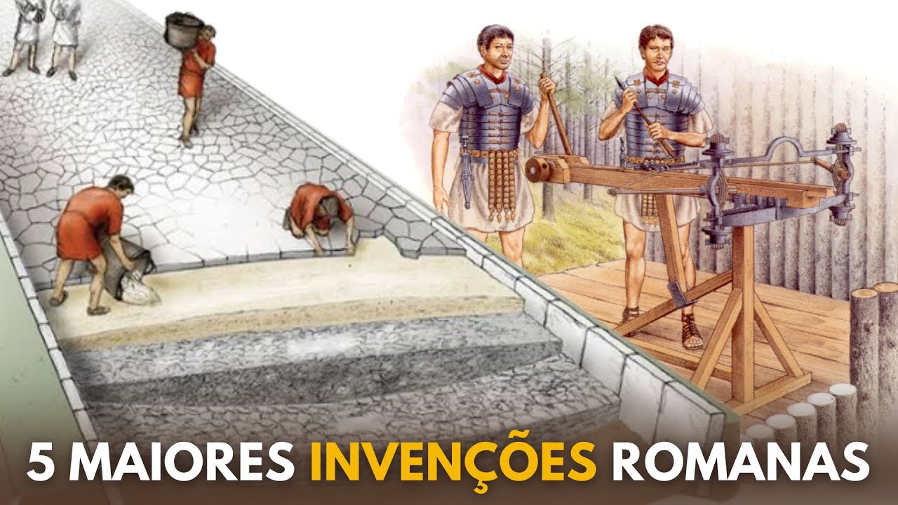 5 Maiores INVENÇÕES ROMANAS Que Mudaram a HISTÓRIA