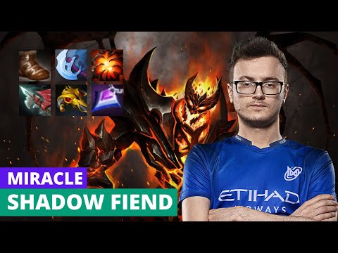 SHADOW FIEND SAFELANE by Miralce- is BROKEN IN 2024 | Dota 2 Pro Gameplay