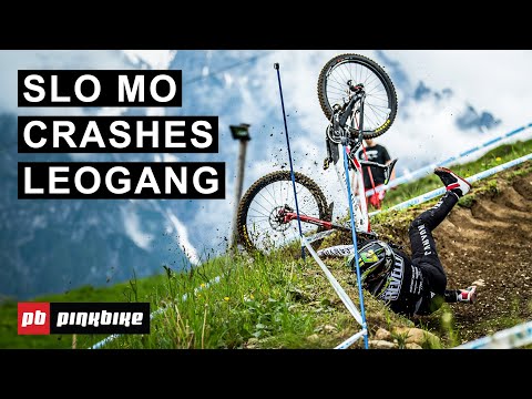 19 Crashes In Slo Mo From Leogang World Cup DH 2021