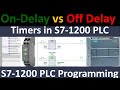 Off Delay Timer TOF Difference B W Off Delay On Delay Timer Siemens S7 1200 TIA Portal Hindi