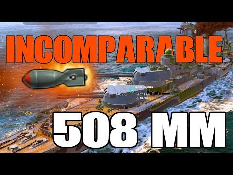 508MM Battlecruiser Incomparable - FIRST MATCH - ALL STATS