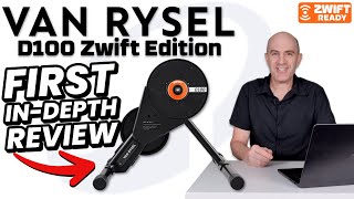 CHEAPEST 'Zwift Ready' Smart Trainer Review: VAN RYSEL D100 Zwift Edition