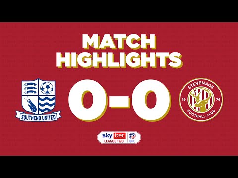 Southend United 0-0 Stevenage League Two 2020/21