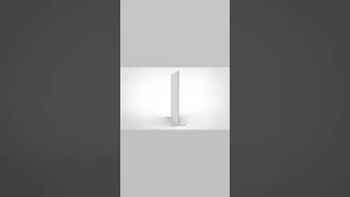 6 by 7 foot freestanding 1W2R event wall — compact, portable, and reusable for NYC events