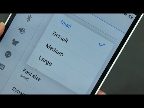 How to change Font Size in your MEIZU Phone on Fly Me OS
