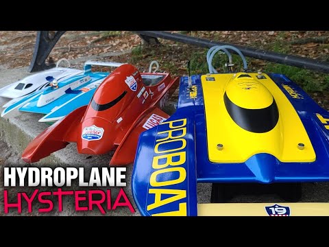 TFL Small Bolt, 1:20 Scale Hydroplane, 1/8 Scale Drag Boat, Proboat UL-19 - RC Hydroplane