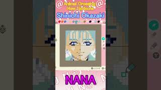 【Animal Crossing: New Horizons 】Shinichi Okazaki【NANA】 #shorts＃pixel art