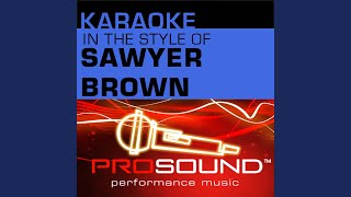 Puttin&#39; The Dark Back Into The Night (Karaoke Instrumental Track) (In the style of Sawyer Brown)